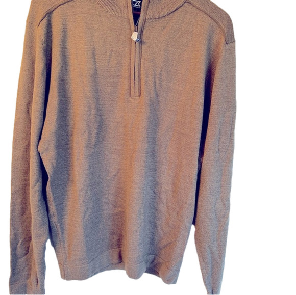 CUTTER and Buck men’s long sleeve dress jersey sweater. Size Large/ Gran… - Picture 2 of 5